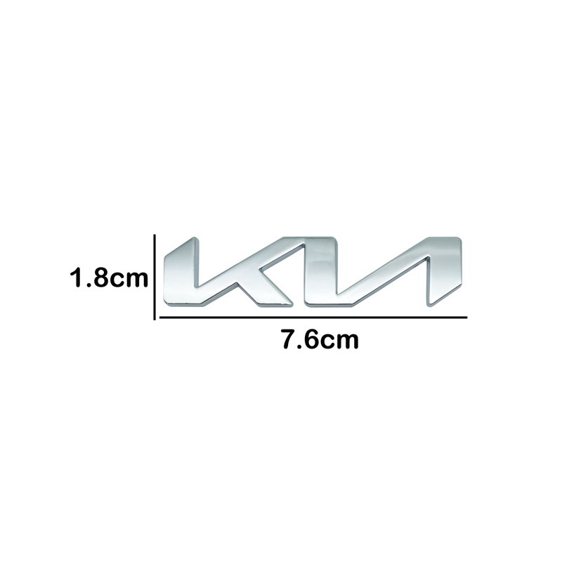 Huy Hiệu Kim Loại Trang Trí Thân Xe Hơi kia knsorento k2 k3 k5 sportage ceed rio picanto sorento