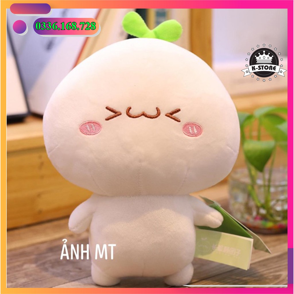 Gấu Mầm Cây Size 45Cm  Có Ảnh Thật  Gấu Bông Hình Mầm Cây 45Cm Cute Siêu Dễ Thương