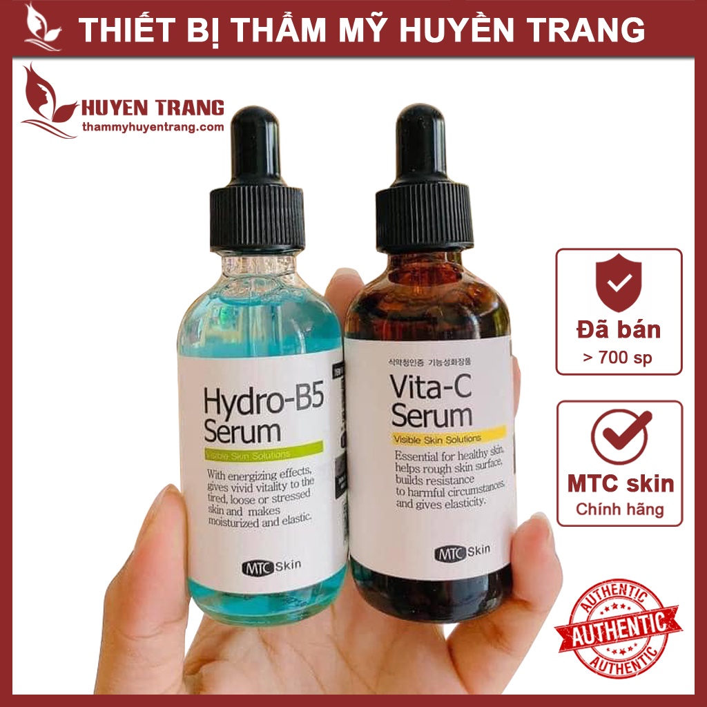 Serum Hydro B5 Phục Hồi - Serum Vitamin C Làm Trắng Da - Serum HA Cấp Ẩm, Căng Bóng Chính Hãng MTC Skin Hàn Quốc NANOCEE