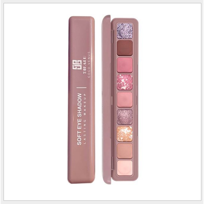 Bảng Phấn Mắt 9 Ô DIKALU Soft Eye Shadow Lasting