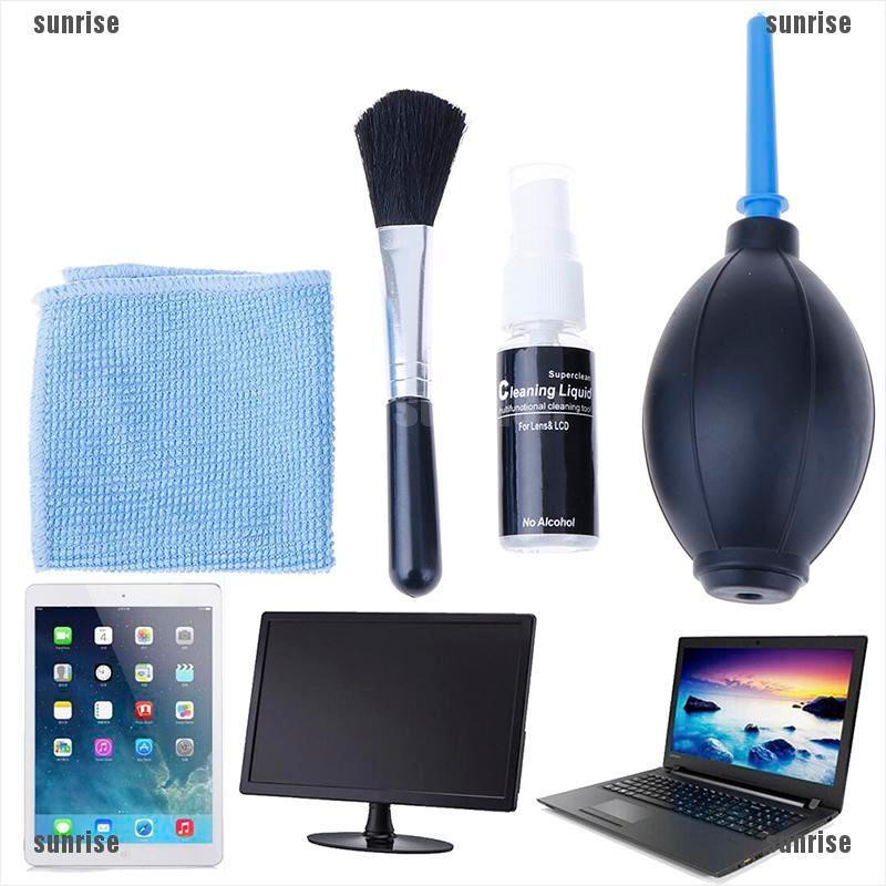 Bộ Dụng Cụ Vệ Sinh Màn Hình Máy Tính 4 Trong 1