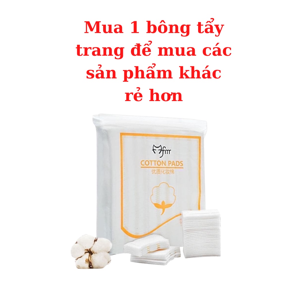 Bông tẩy trang Lameila 222 miếng chính hãng - White Store