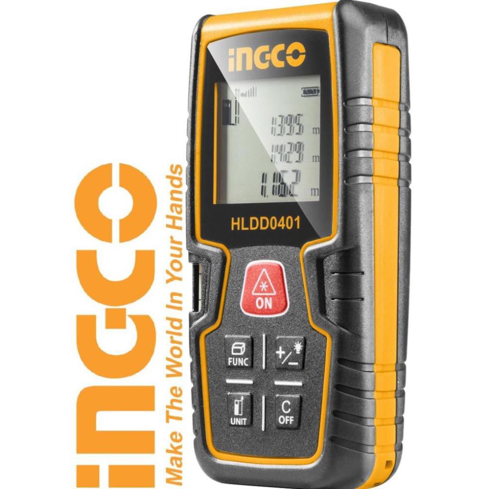 [INGCO] INGCO Máy đo khoảng cách tia laser 40 mét HLDD0401