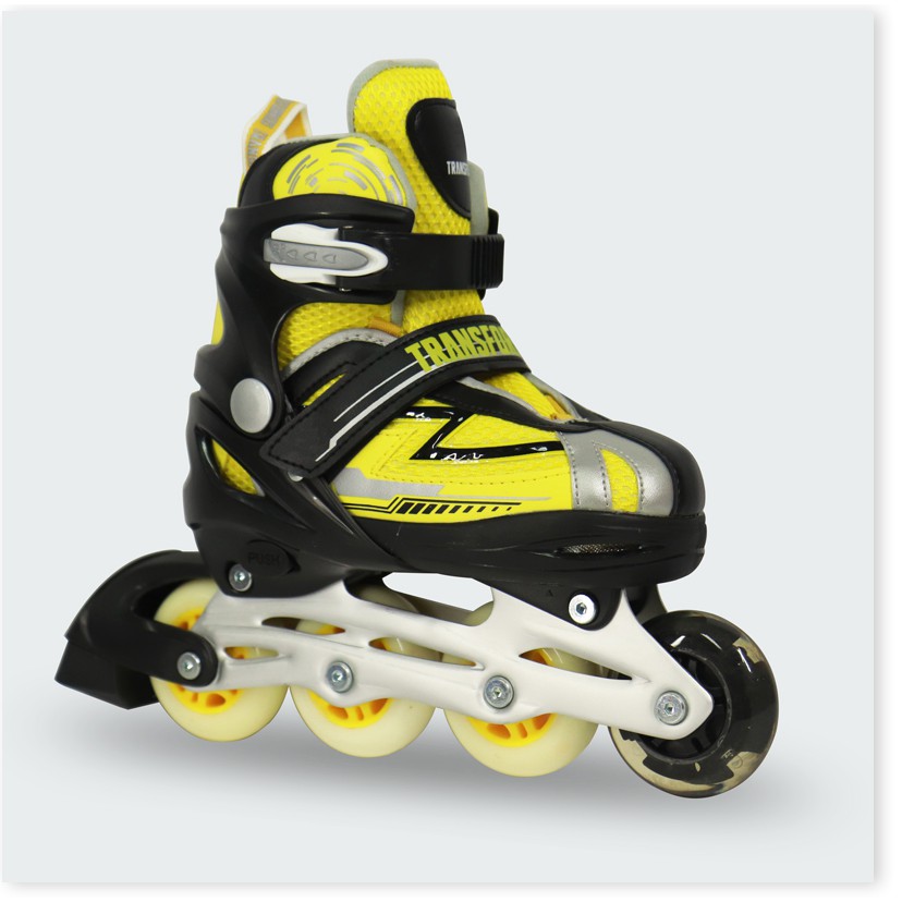 Transformers Trẻ Em 4 Bánh Xe Điều Chỉnh Inline Skate Trẻ Em Quà Tặng Rollerblade Roller Skate Cho Trẻ Em Trai Cô Gái Mớ