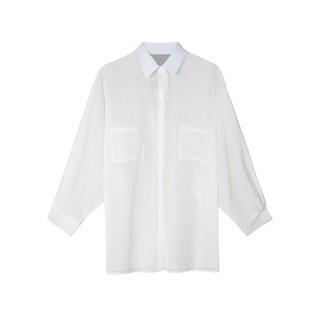 (ORDER) Áo sơ mi voan mỏng Hàn Quốc