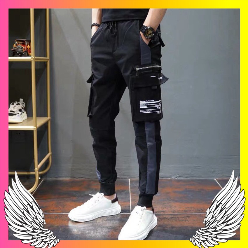 𝐌𝐚̂̃𝐮 𝐇𝐨𝐭 QUẦN KAKI JOGGER CHẠY SỌC TÚI HỘP MẪU MỚI (mới ra lò) | BigBuy360 - bigbuy360.vn