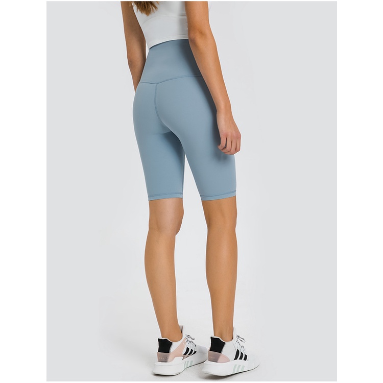 Quần tập Lululemon Align Striped Biker Short 10" Xuân Hè 2022 không logo - Quần tập thể thao Lulu không logo