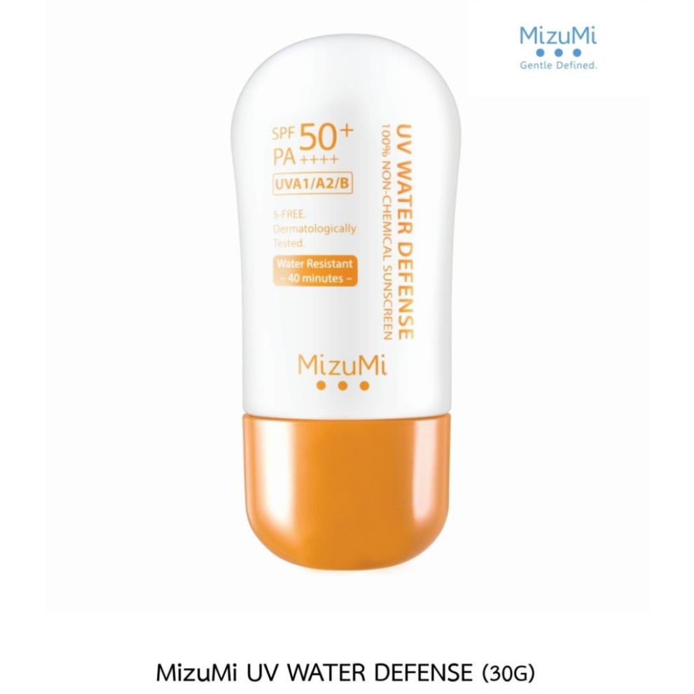 ✨ BÁN CHẠY ✨ Kem chống nắng MizuMi UV Water Defense 30g [ĐƯỢC YÊU THÍCH TẠI THÁI LAN]