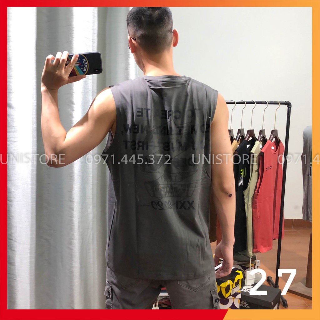 Áo sát nách tanktop tập gym nam SNTQ252627