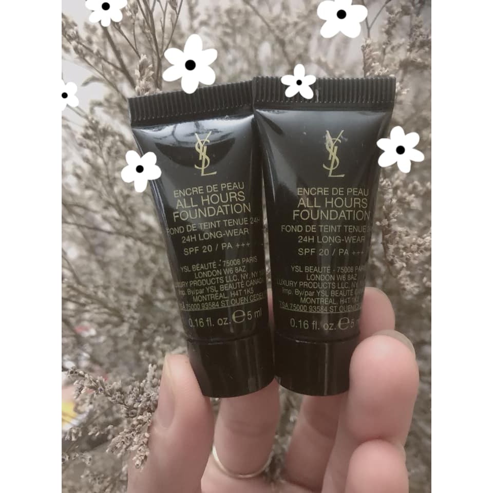 Kem nền YSL All Hours Foundation 5ml Ubox