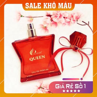 Nước hoa charme queen 100ml, nước hoa chính hãng giá rẽ