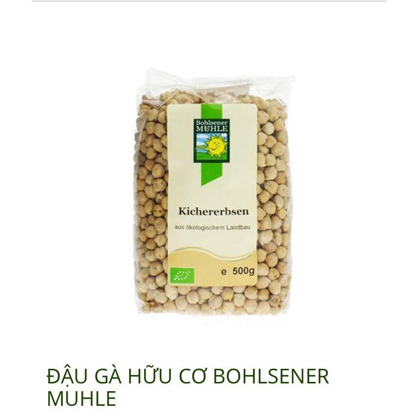 Đậu gà hữu cơ Bohlsener Muhle - 100g