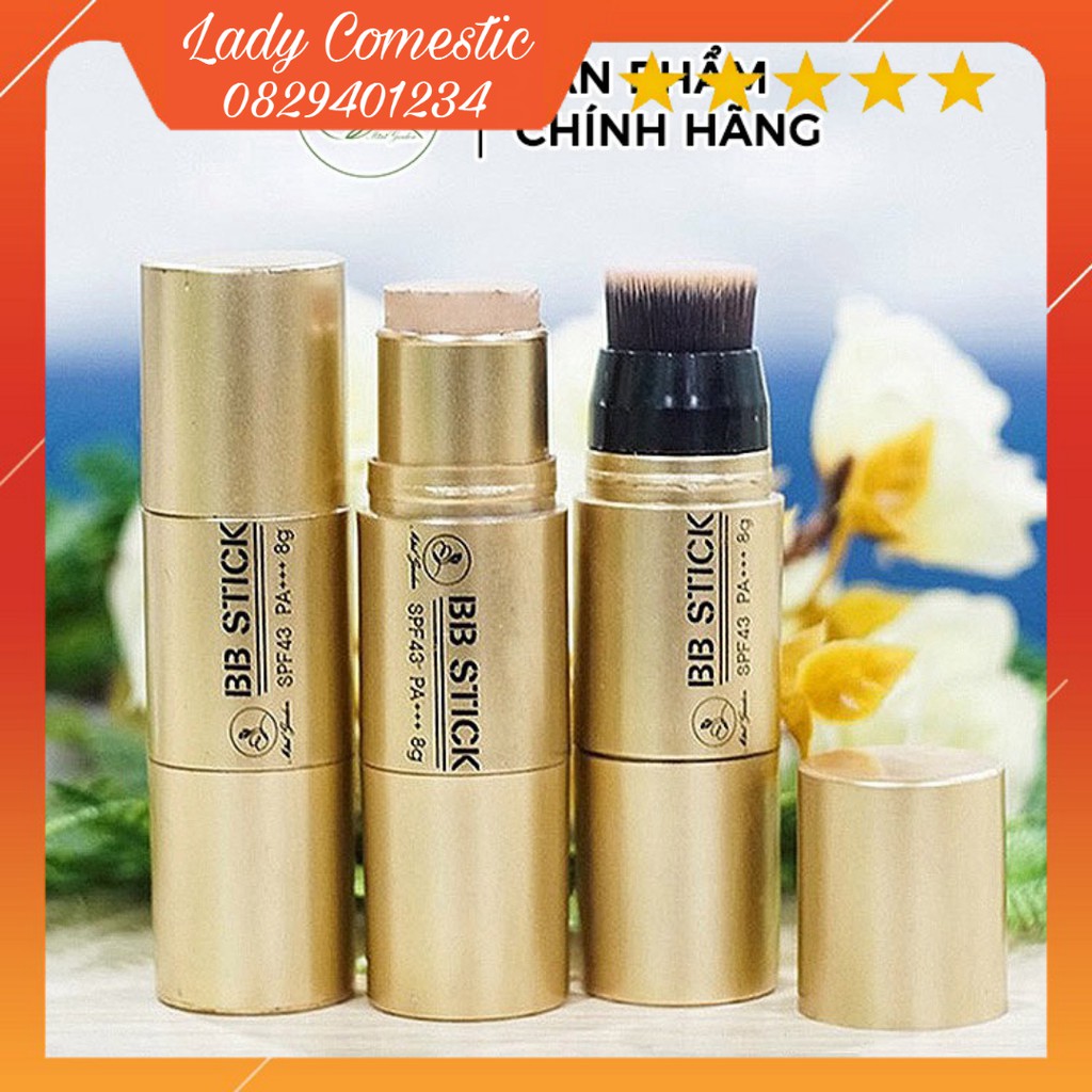 [HÀNG CHÍNH HÃNG] Kem Nền BB Stick Mini Garden SPF 43 PA+++ Dạng Thỏi 8G PV996