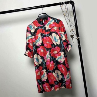 ĐẦM SUÔNG HOA ZARA