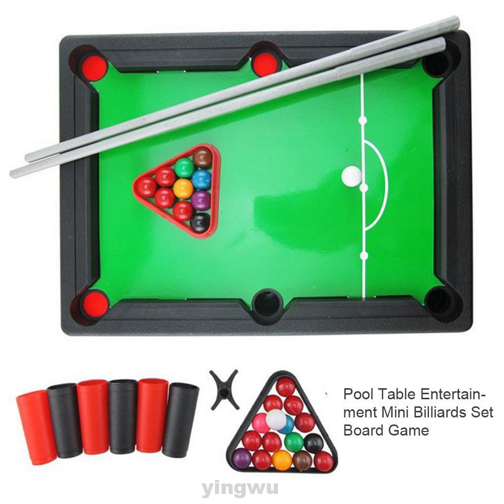 BỘ ĐỒ CHƠI BIDA 6 LỖ  SNOOKER MINI CHO BÉ