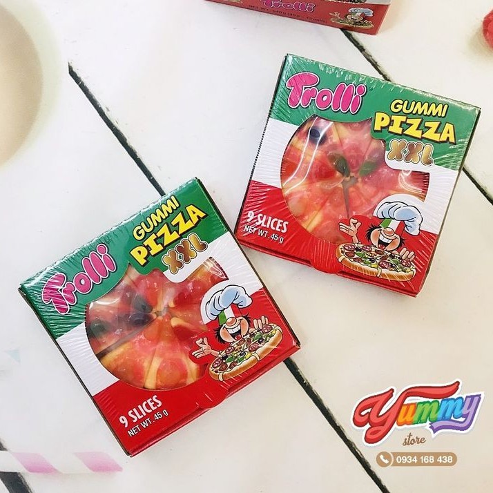 Kẹo Dẻo Trolli Pizza XXL