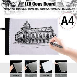 SONG Drawing Tablet Copy Board A4 Size LED Light Box Tracer Animation Painting Portable