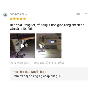 Đèn led máy may VIBEMA 10 bóng (có tùy chọn phích cắm)