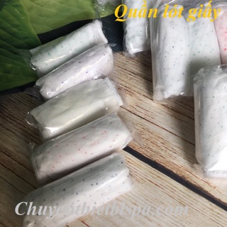 Quần lót giấy cho spa