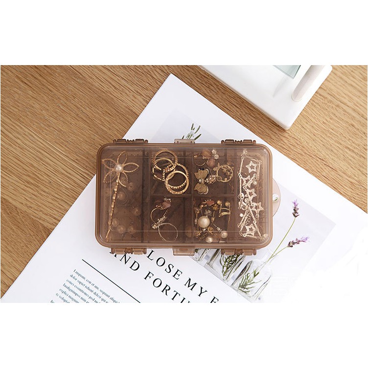 HỘP ĐỰNG TRANG SỨC 10 NGĂN TIỆN LỢI