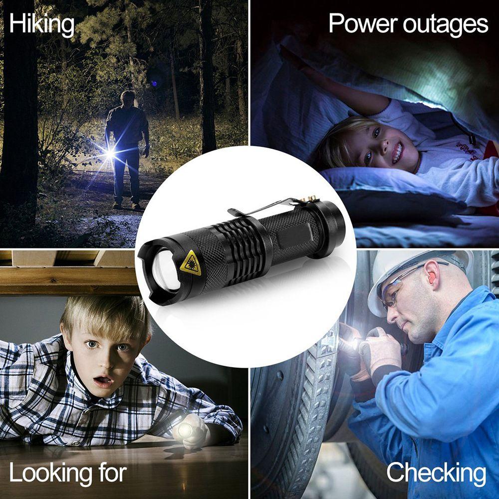 MUVAKO Đèn LED USB Mini Có Thể zoom In / Outlrma