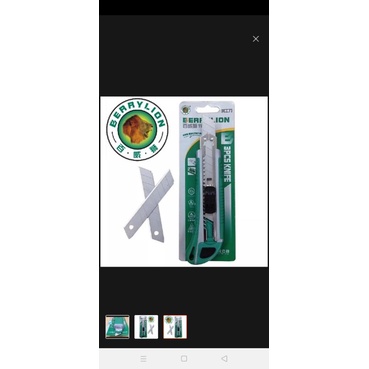 Dao rọc giấy Berrylion loại 3 lưỡi