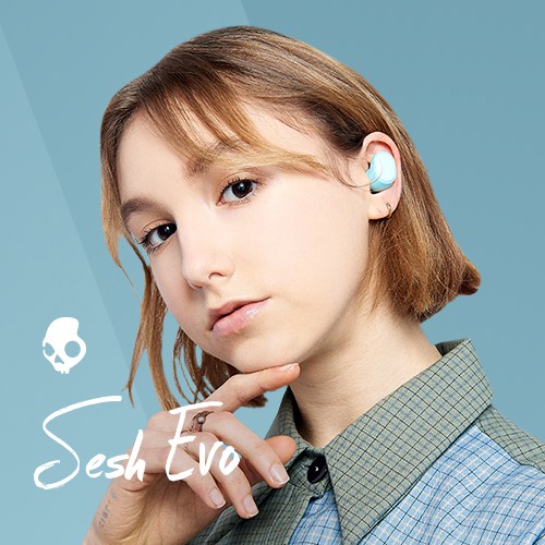 Tai nghe nhét tai bluetooth Skullcandy Sesh Evo True Wireless - Hàng Chính Hãng