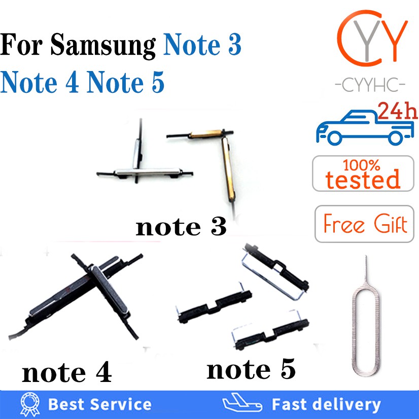 Nút bấm nguồn thay thế cho Samsung Galaxy Note 3 Note 4 Note 5 N750 N9000 N910 N920