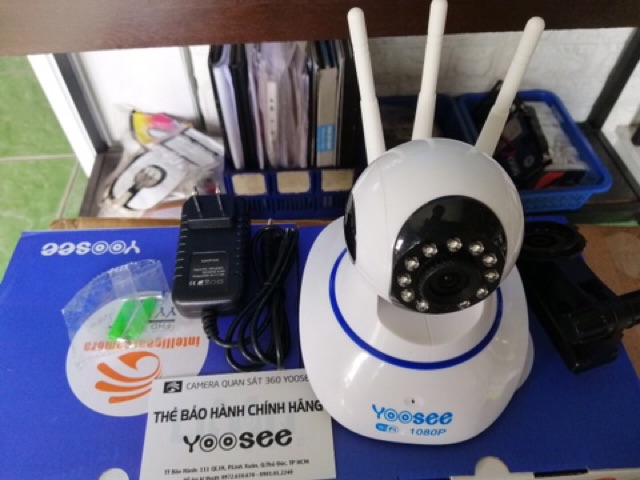 [Mã ELCA12 giảm 7% đơn 500K]Camera Yoosee 3 Anten Full HD 1080P kèm thẻ nhớ 32G | BigBuy360 - bigbuy360.vn