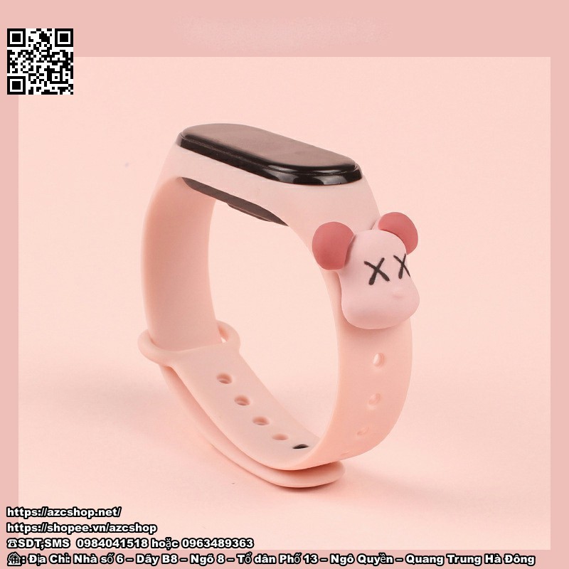 Dây Miband 3 4 Mickey Style Disney (Siêu Rẻ)