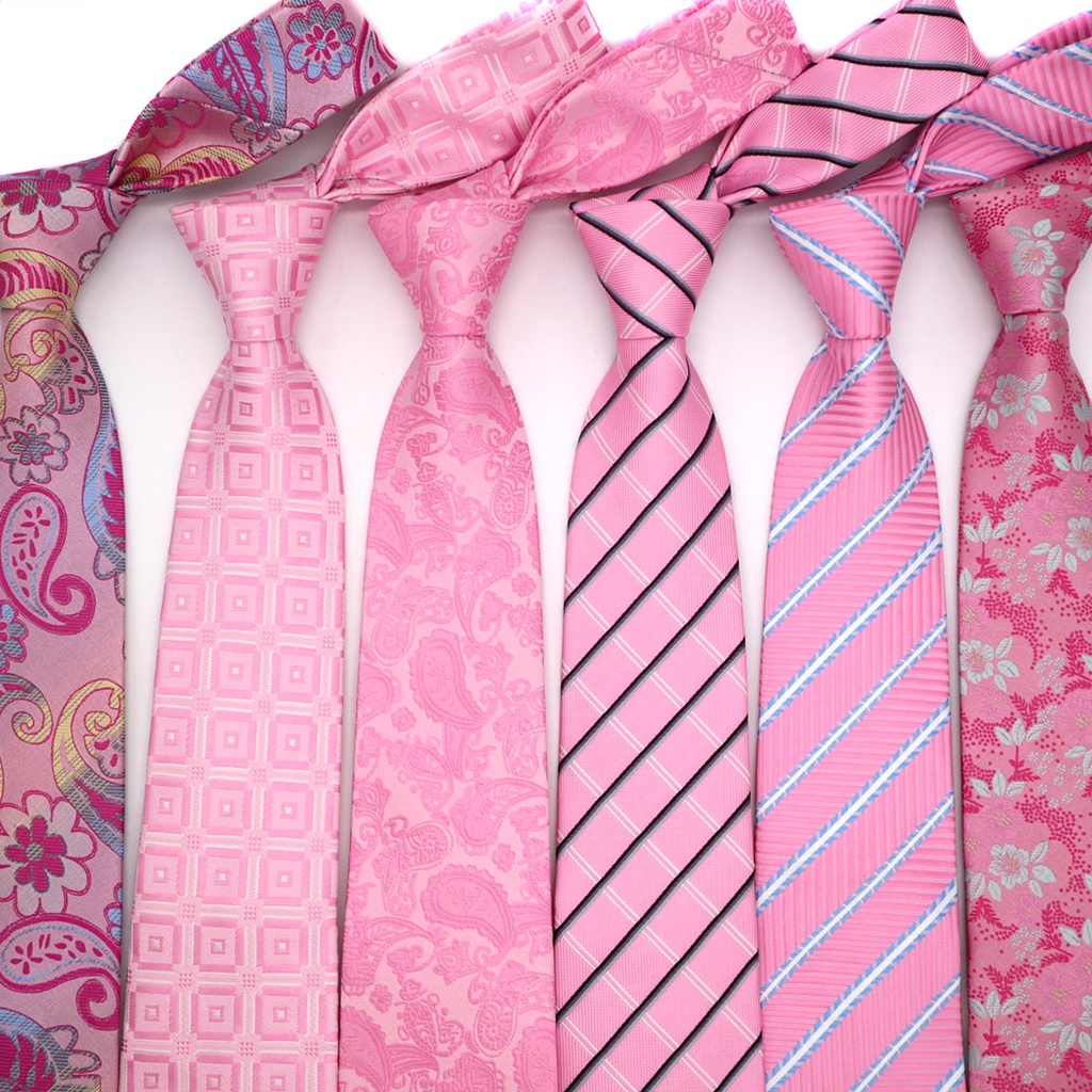 Cà Vạt Lụa 8CM In Họa Tiết Hoa Sang Trọng Dành Cho Nam