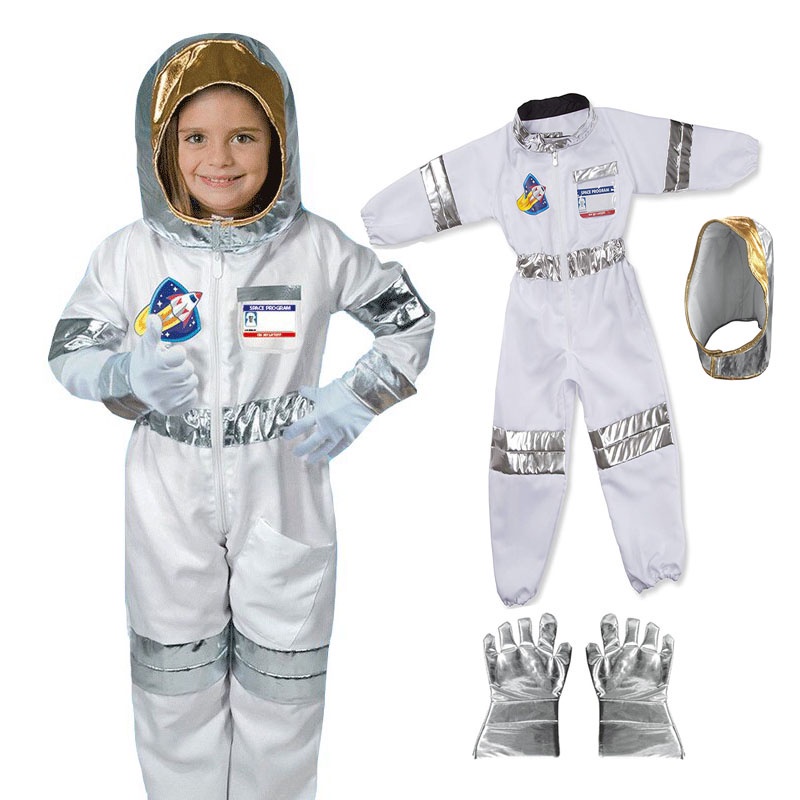 Bộ Đồ Hóa Trang Halloween Phong Cách Phi Hành Gia/Giáng Sinh Không Gian Mới Cho Trẻ Em