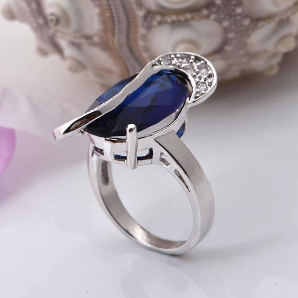 Bộ Trang Sức Vòng cổ/ Nhẫn/ Bông Tai Thời Trang Sang Trọng Cho Nữ