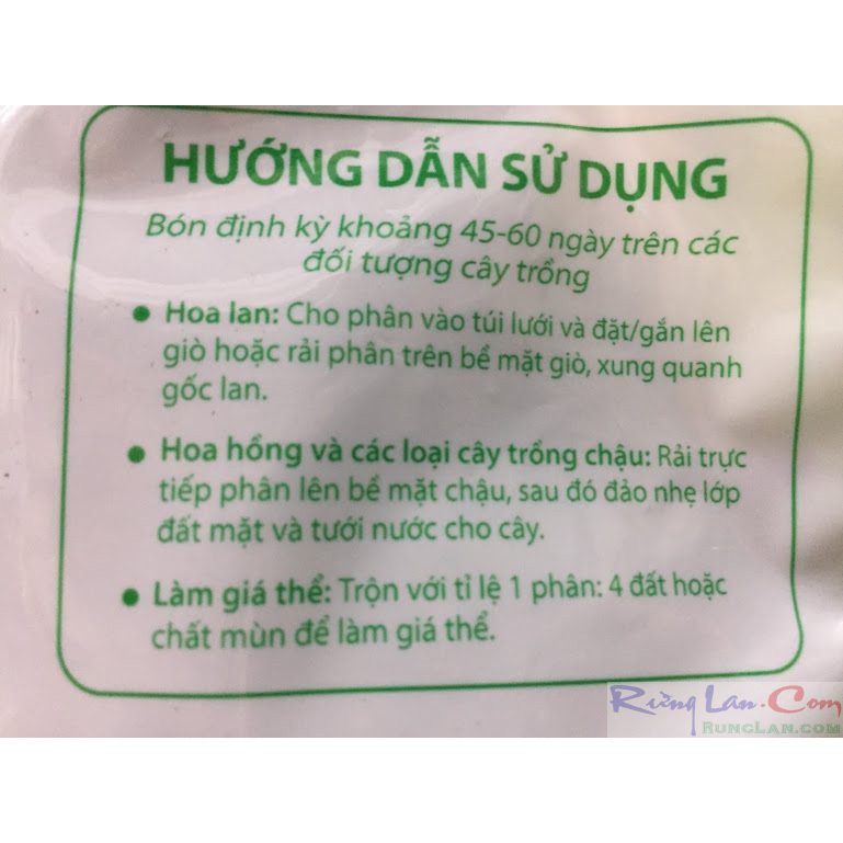 Phân Viên nén trùng quế Sfarm tan chậm