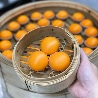 Bánh bao kim sa trứng muối 10 cái