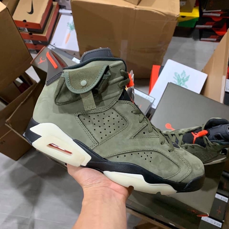 Jordan 6 Travis scott -bản cao cấp