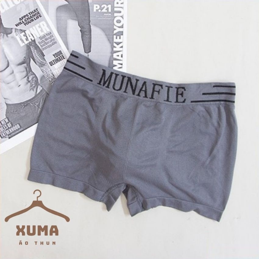 [ FREE SHIP ] Quần xì sịp quần lót nam munifa co giãn 4 chiêu thun lạnh cotton mát mẻ xuma