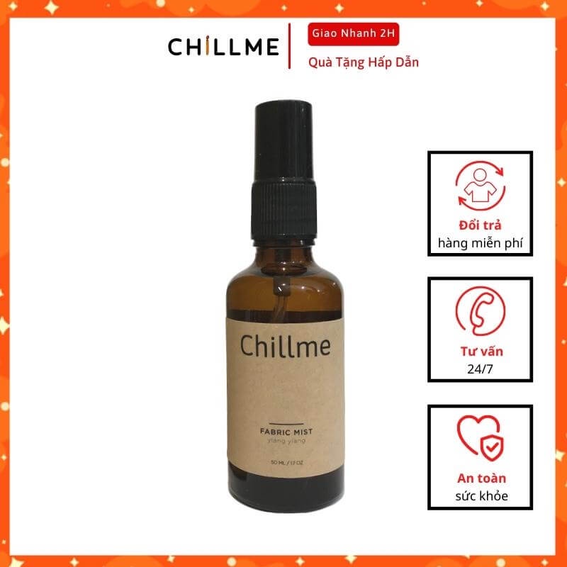 Nước hoa vải ylang ylang tinh dầu hoa ngọc lan tây cao cấp chillme