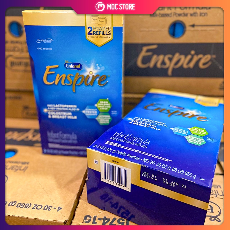 Sữa Enfamil Ensprise ( hộp giấy 850g / hộp nhựa 587g ) Mỹ - date T07/2023