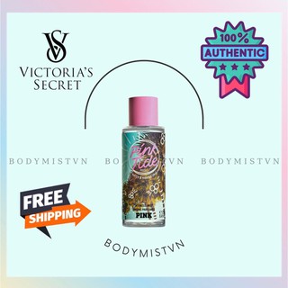 🤎 𝐁𝐨𝐝𝐲𝐦𝐢𝐬𝐭𝐯𝐧 - Xịt thơm toàn thân Victoria’s Secret dòng Pink: Pink Tide 🤎