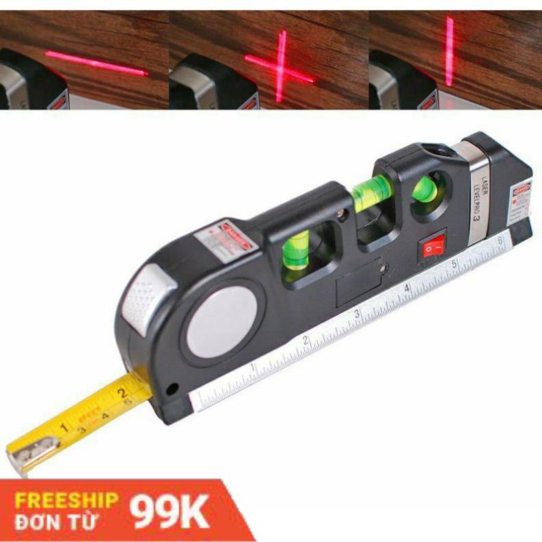 Thước Nivo, Căn Mực 4in1 Laser Level Pro 3- loại 1 - TNV-3IN1