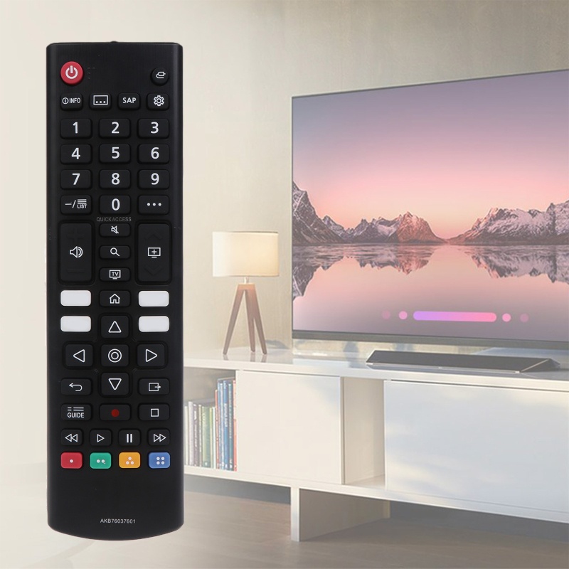 Bộ Điều Khiển Từ Xa AKB Màu Đen Chống Mài Mòn76037601 Dây Cáp Cho TV Thông Minh 4K TV 43UP7100ZUF 1