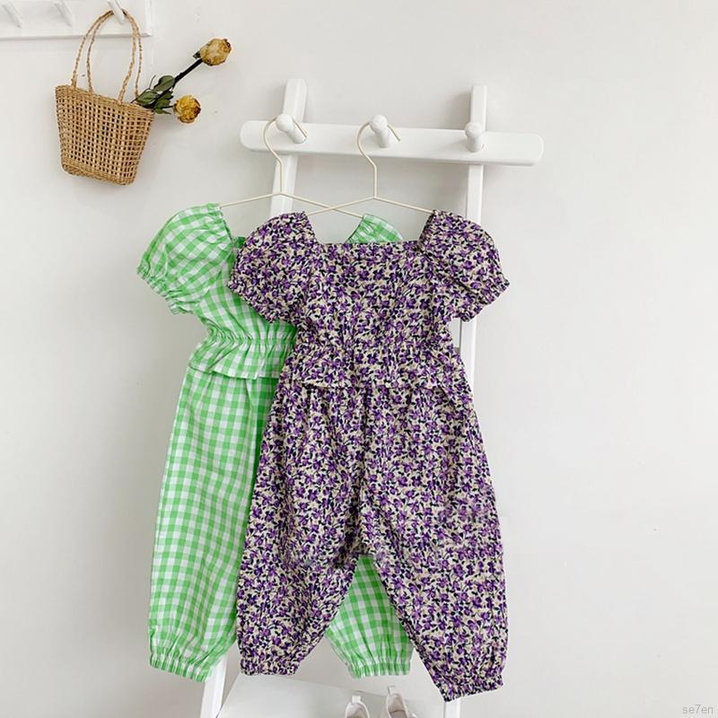 Set Đồ 7 Chi Tiết Thời Trang Xinh Xắn Cho Bé Gái