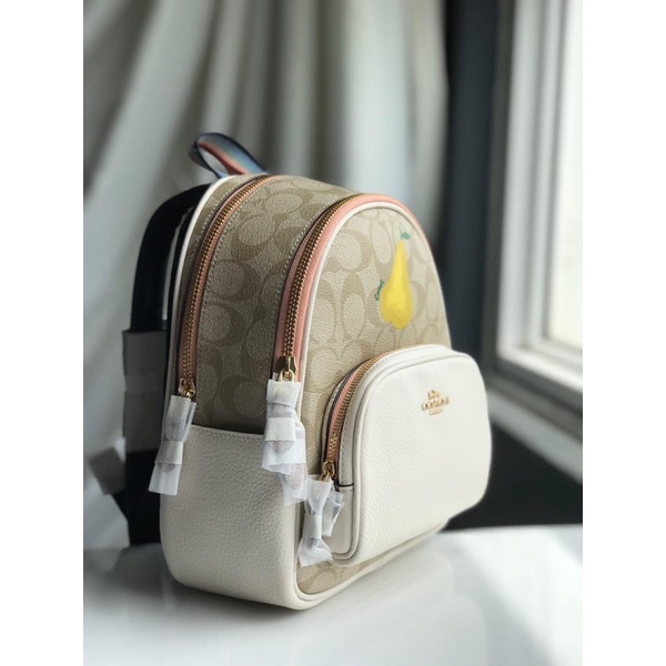 BALO nữ COACH court mini hoạ tiết