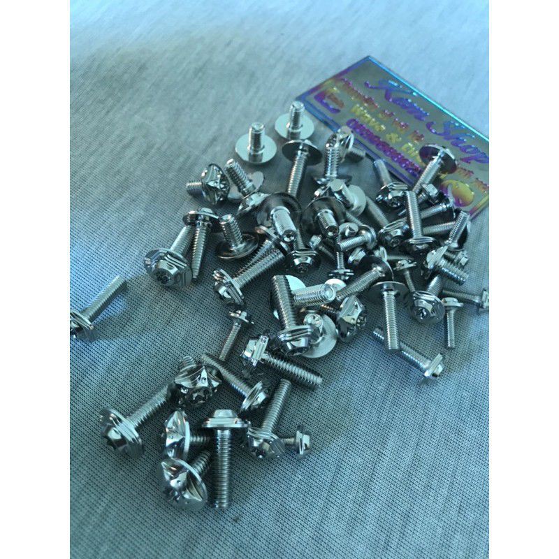Ốc Salaya 4ly, 5ly, 6ly 8ly Gắn Dàn Áo Xe Honda