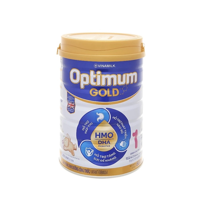Sữa bột Optimum Gold 1 800g (cho trẻ từ 0 - 6 tháng tuổi)