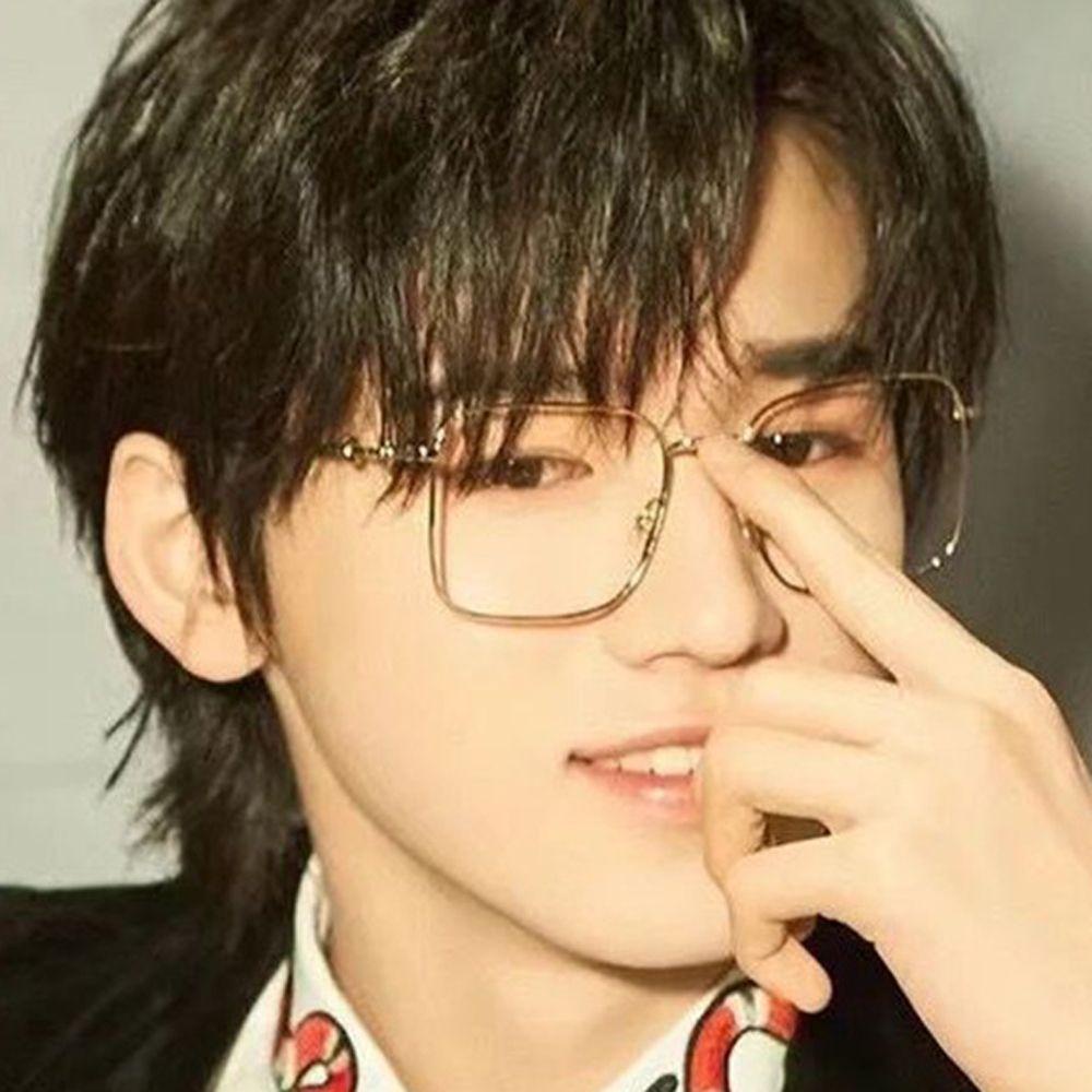 Mắt Kính Gọng Vuông Bằng Kim Loại Chống Ánh Sáng Xanh Thời Trang Dành Cho Máy Tính