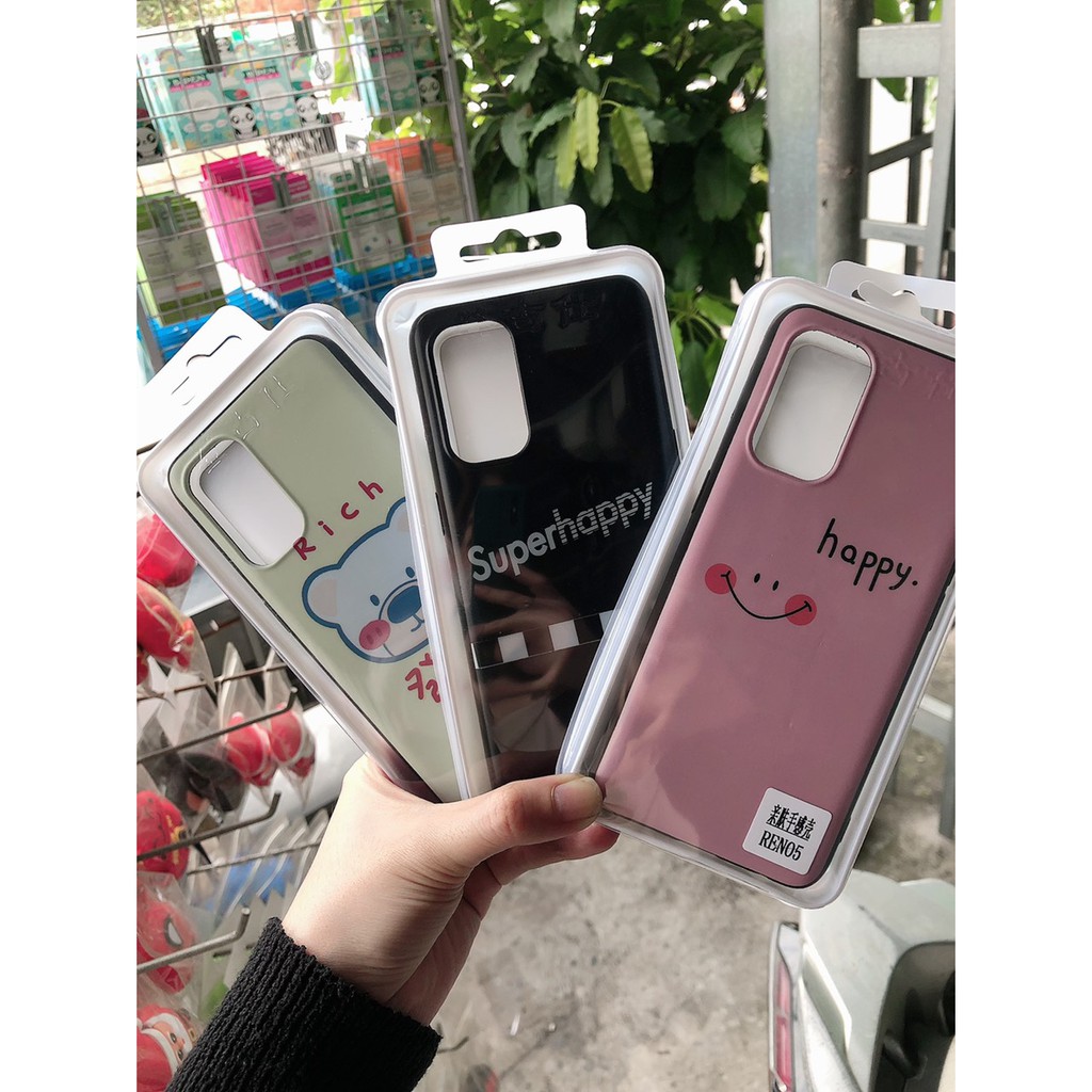 ỐP LƯNG ĐIÊN THOẠI HÌNH CUTE OPPO RENO5 CAO CẤP