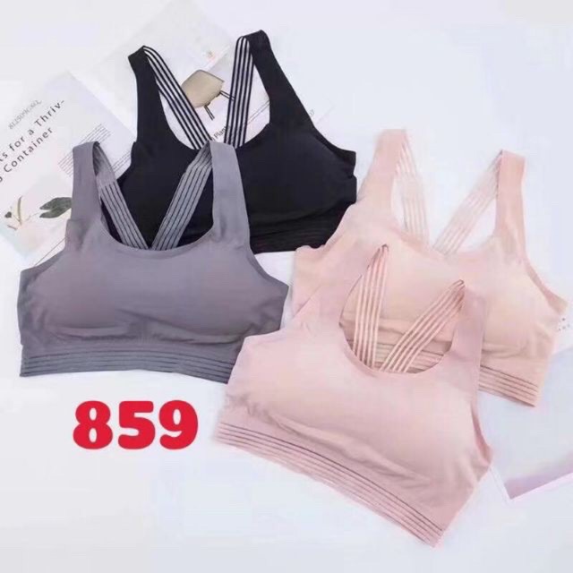 (868) áo bra tâp_mút liền_chât điều hòa mát lạnh_ hoa 3D sau lưng độc lạ