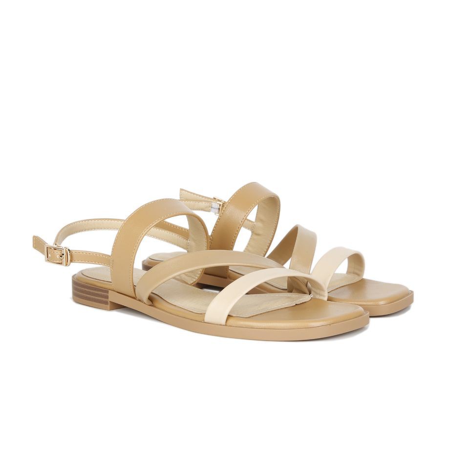 [Giảm Giá] Giày Sandal Hạnh Dung HD04422AD ( Màu Đen - Bò )